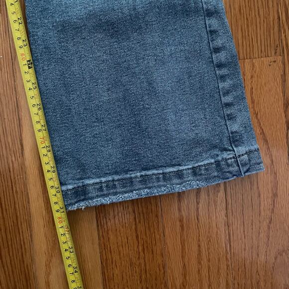 Kancan Aspen Wide Leg Cargo Jeans 11 29 KC5504M Distressed Stretch Denim Casual - Picture 8 of 8